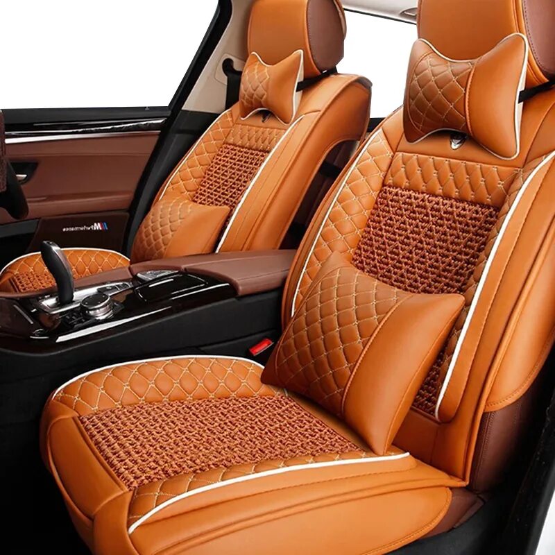 Купить чехлы на сиденья автомобиля ниссан. Чехлы на Ниссан Мурано. Оранжевый чехол на сиденье BMW f10. Кожаные сиденья для авто. Салон автомобиля кожа.