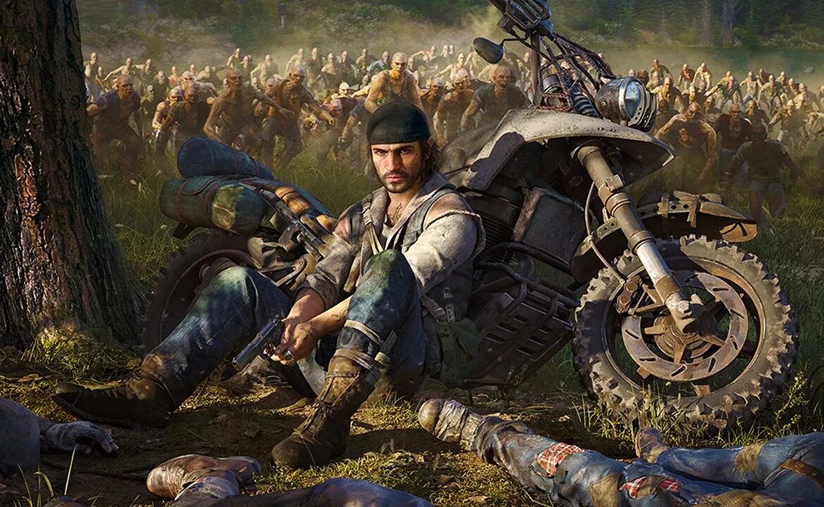 Игра зомби байкер. Дикон сент Джон Days gone. Days gone 2. Джефф Росс Days gone. Days gone 1.