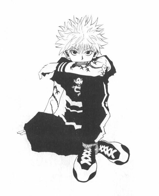 Киллуа белый. Хантер х хантер киллуа взрослый. киллуа золдик. hunter x hunter киллуа золдик.