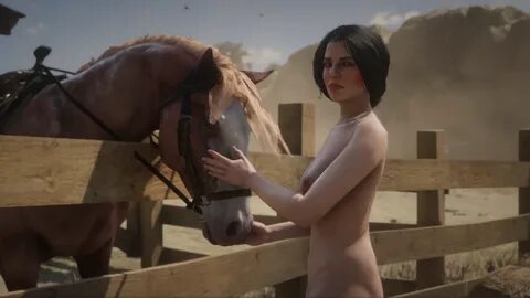 Модификация для Red Dead Redemption 2 не только полностью оголяет Эбигейл М...