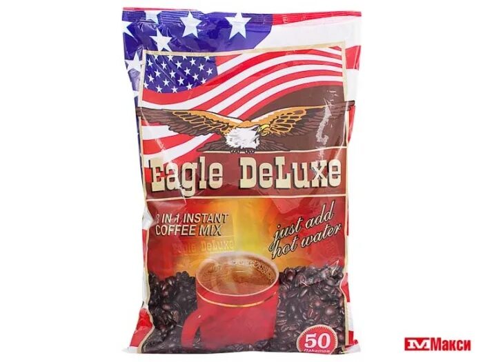 Кофе игл. Кофе 3 в 1 Eagle Deluxe. Кофе "Eagle Deluxe" 3в1 1/50. Голден игл кофе 3в1 Классик 20 гр. 50 шт./уп.. Кофе Golden Eagle 3в1 20г.