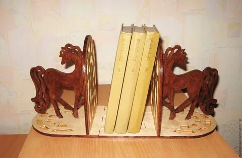 Как сделать подставку для книг