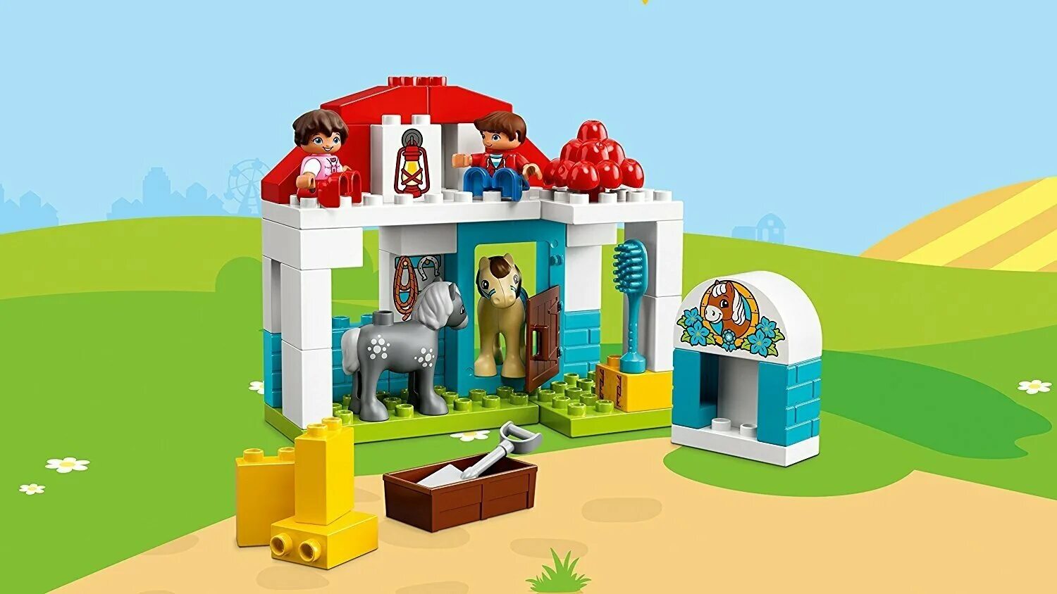 Duplo 10868. Конюшня дупл