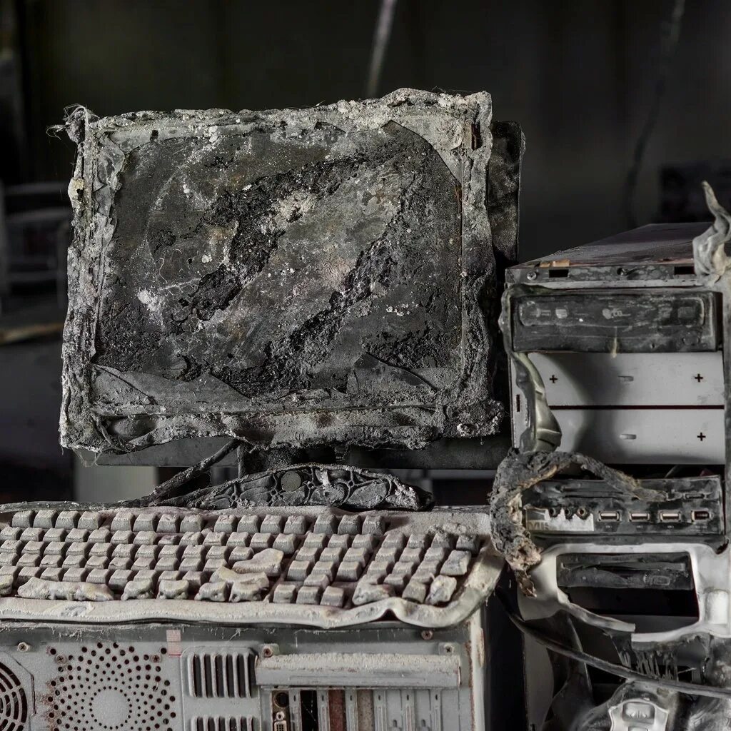 Сгоревший пк. Старый компьютер. Гнилой компьютер. Старое компьютерное железо. Разбитый системник.