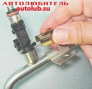 Замена инжектора на ваз 2110
