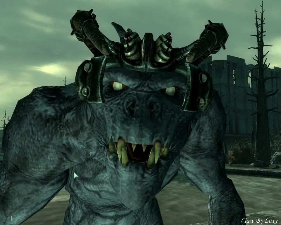 Fallout deathclaw. Фоллаут коготь смерти друг.