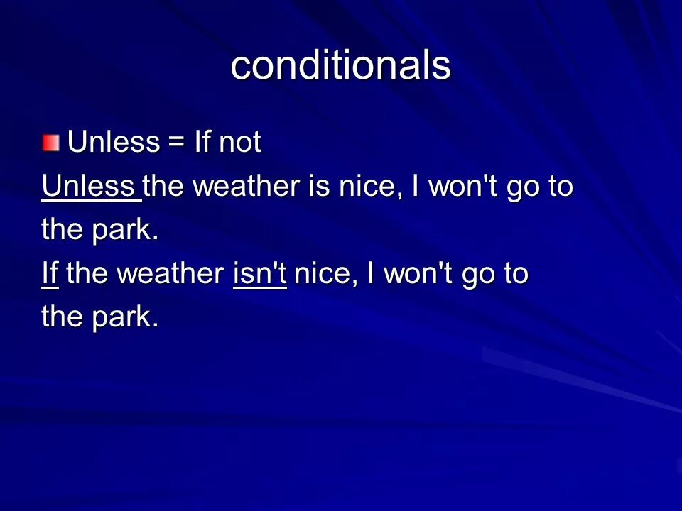 Unless sentences. Unless в условных предложениях. Conditionals в английском unless. Unless conditionals правило. Предложения с if и unless.