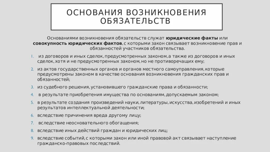 Основания возникновения обязательств схема. 1.Составьте схему: основания возникновения обязательств.. Возникновение обязательств в гражданском праве. Основания возникновения обязательств ГК РФ схема. Изменения обязательств в гражданском