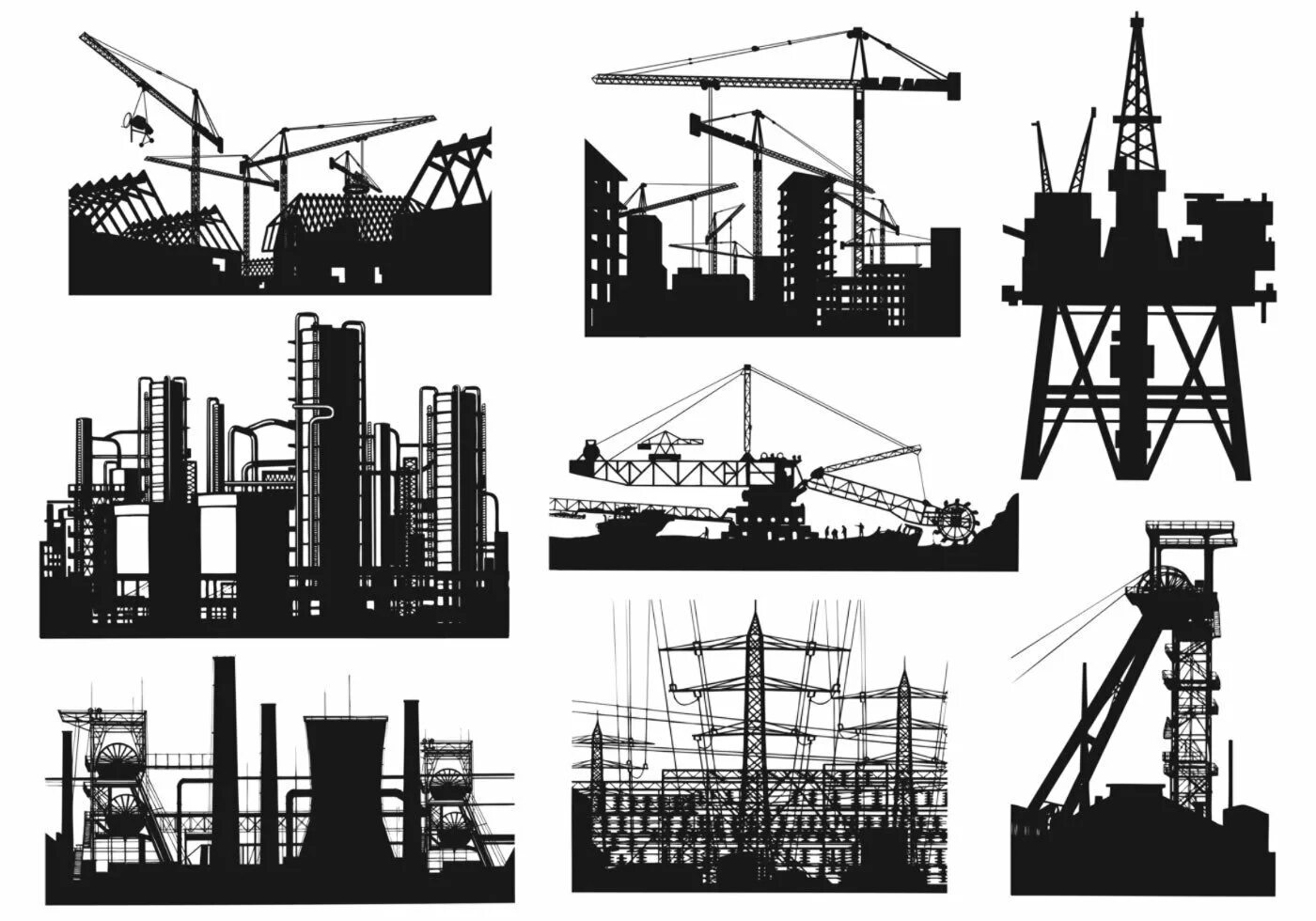 Векторный рисунок построен из сложных объектов. Стройка силуэт. Векторные кран строительный. Строительный кран силуэт. Строительный кран вектор.