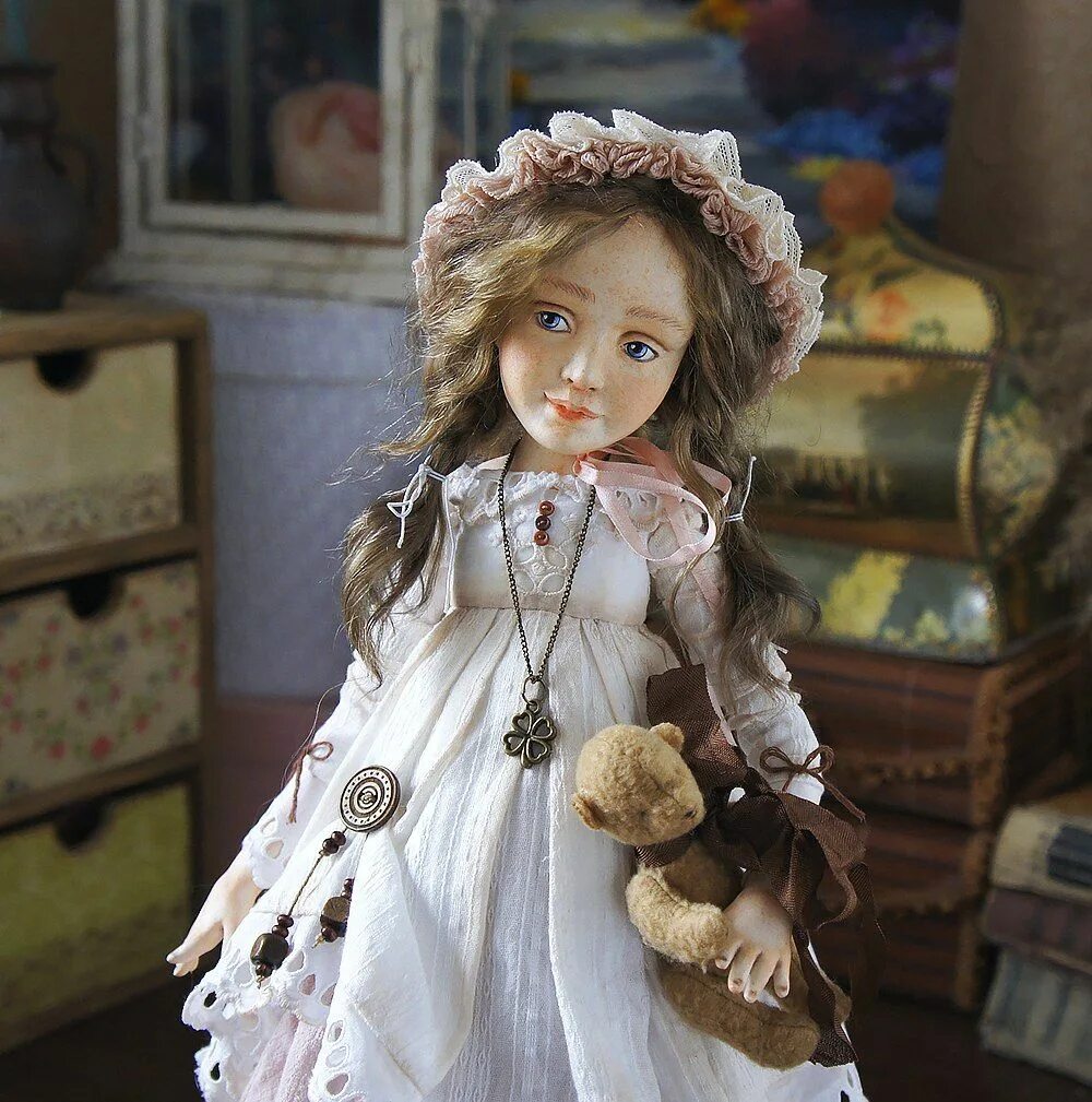 Авторская кукла ручной. Куклы Натальи Осминко. Авторские куклы ручной работы.