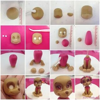 Как слепить из мастики