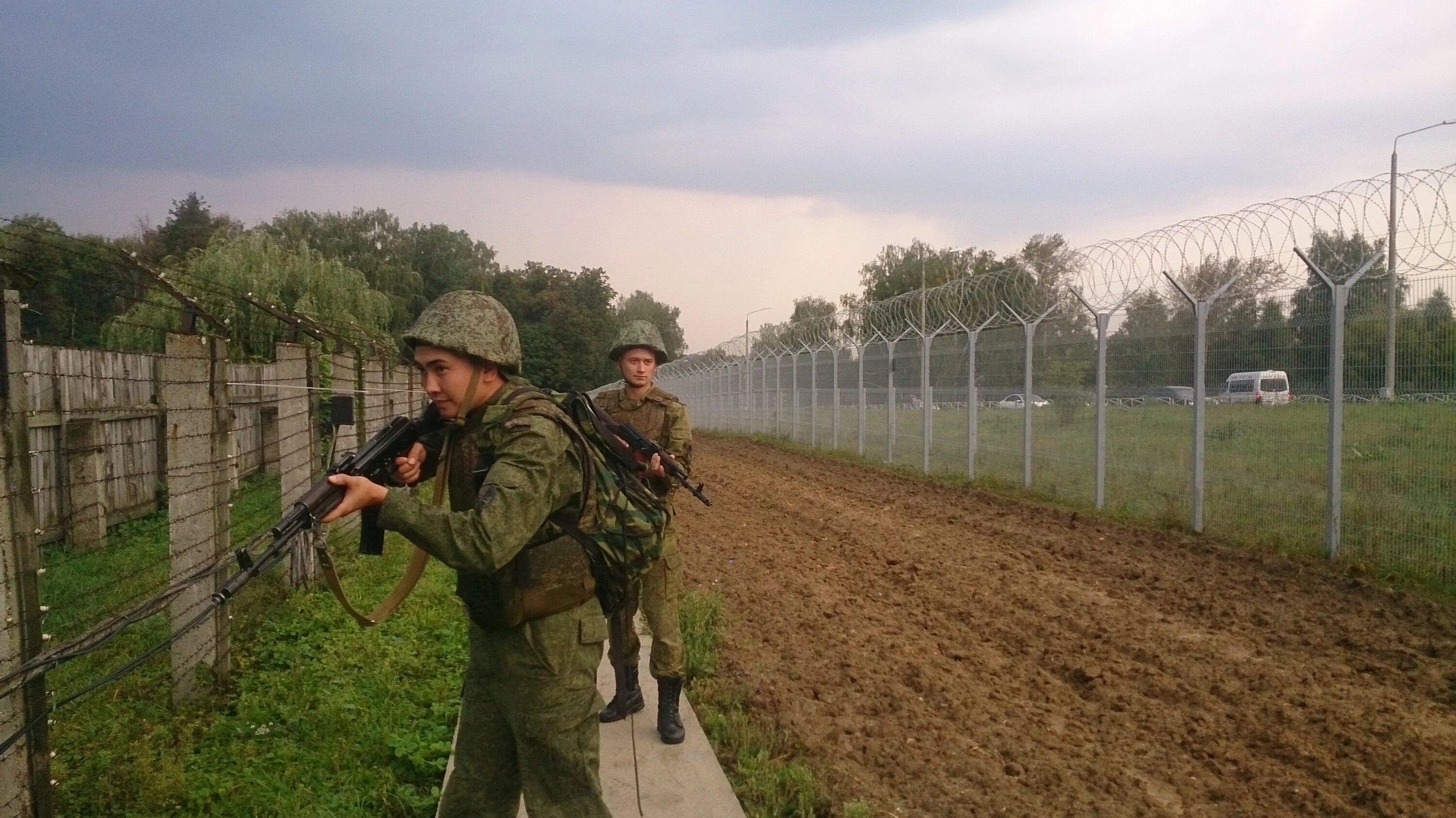 Охраняемый военный объект