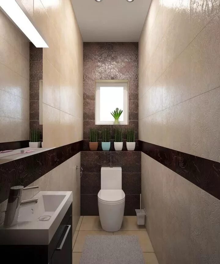 Квартира 60 кв.м на Пресненском валу Bathroom, Toilet, Bathtub