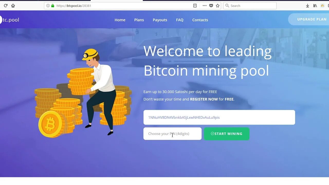 Майнинг Satoshi. Big now mine