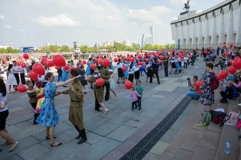 Флешмоб на 9 мая