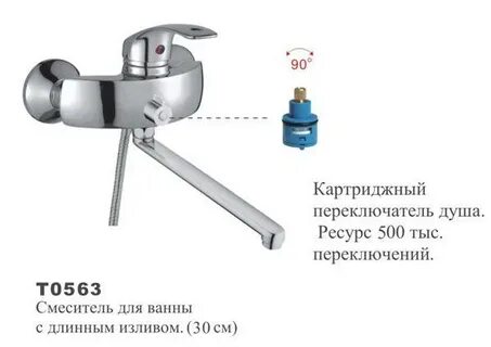 Типы переключателей душа в смесителе