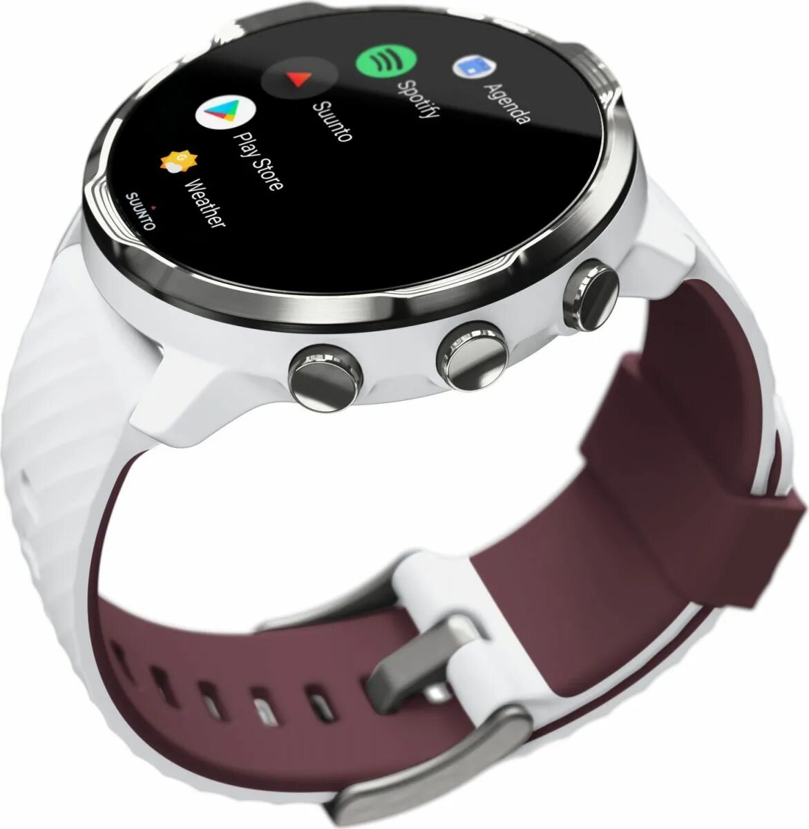 Часы suunto 7. Suunto 7 white burgundy. suunto 7 white. часы suunto ss050380000.