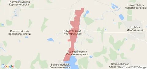 Районы новотроицка
