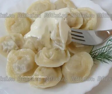 Пельмени на кефире