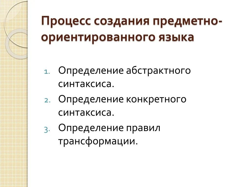 Правило трансформации