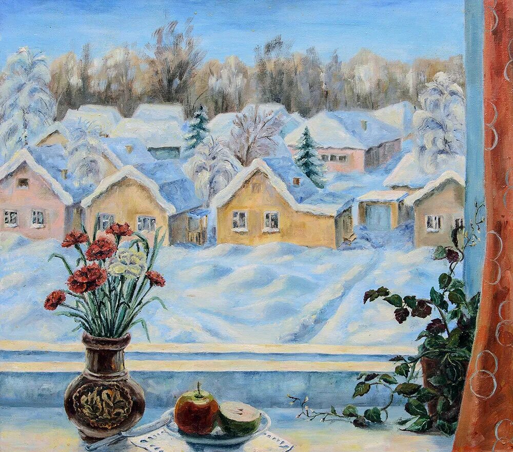 Марков владимир художник картины. Полуян внуково живопись картины. Вадим зайнуллин художник. Морозное утро живопись. Картины художников доброе утро зимнее.