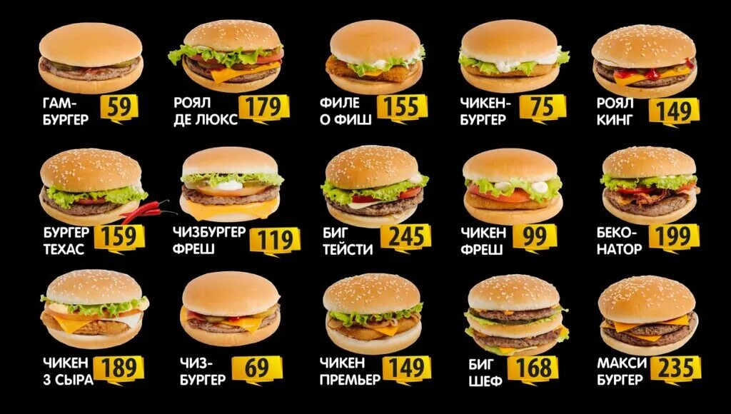 шеф бургер белорецк