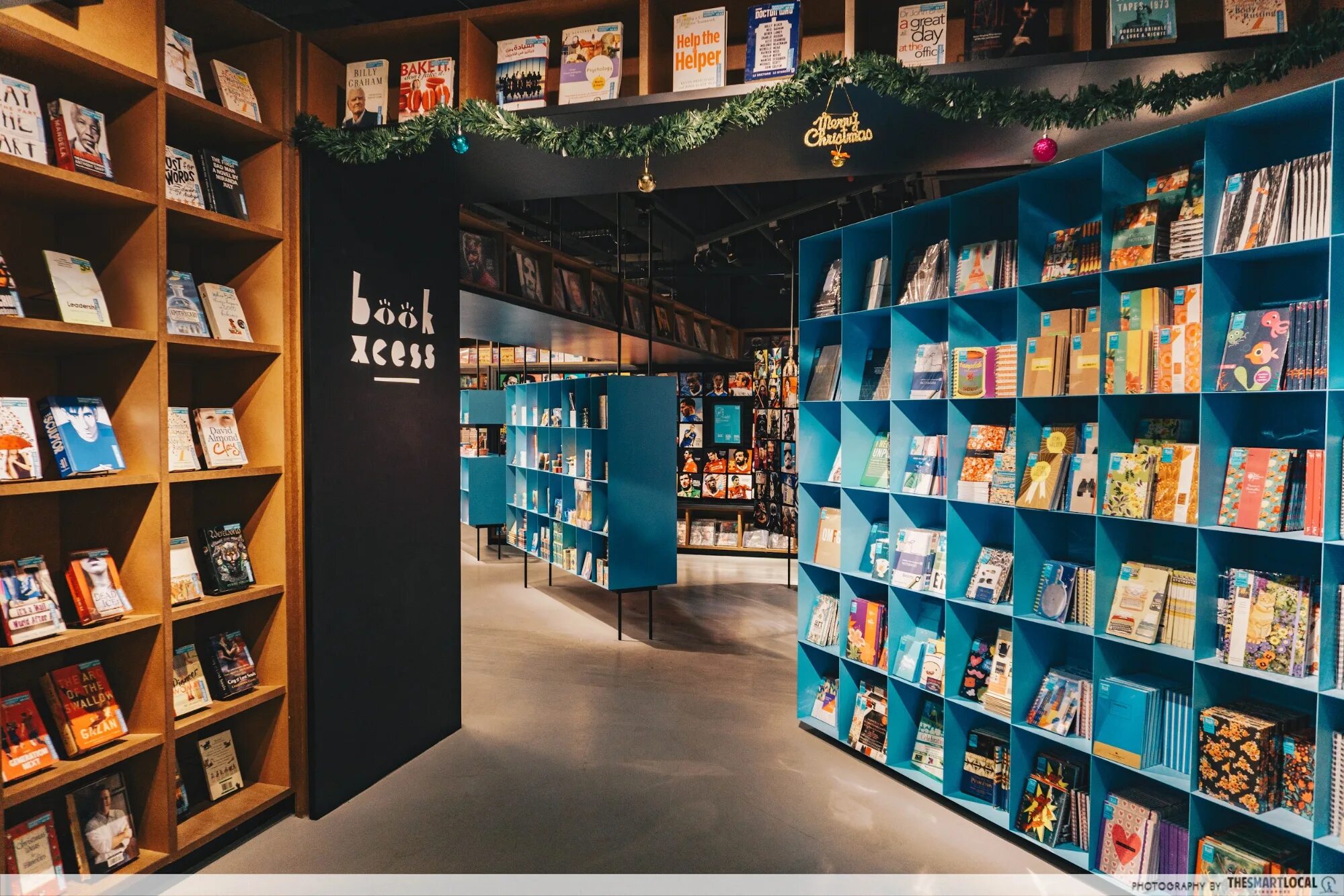 Books support. Book Store Wall.