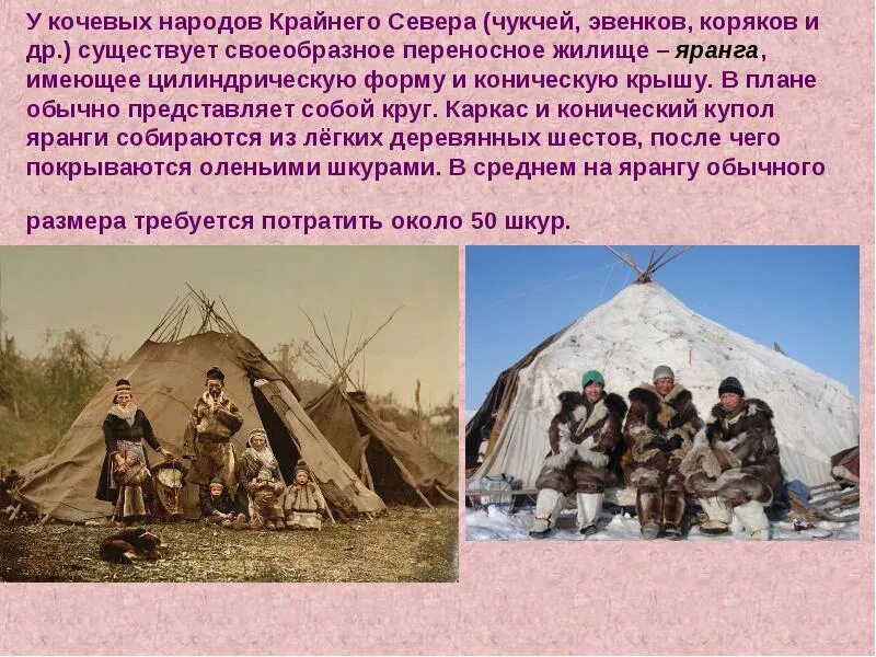 Традиции народов севера сообщение