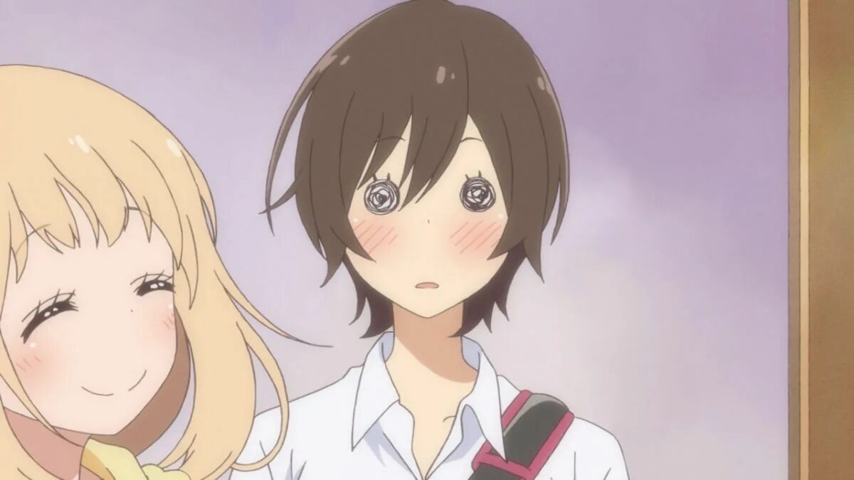 Asagao to kase san. Сияние утра и касэ-сан. Юи ямада. Томока касэ и юи ямада. Asagao to kase san.