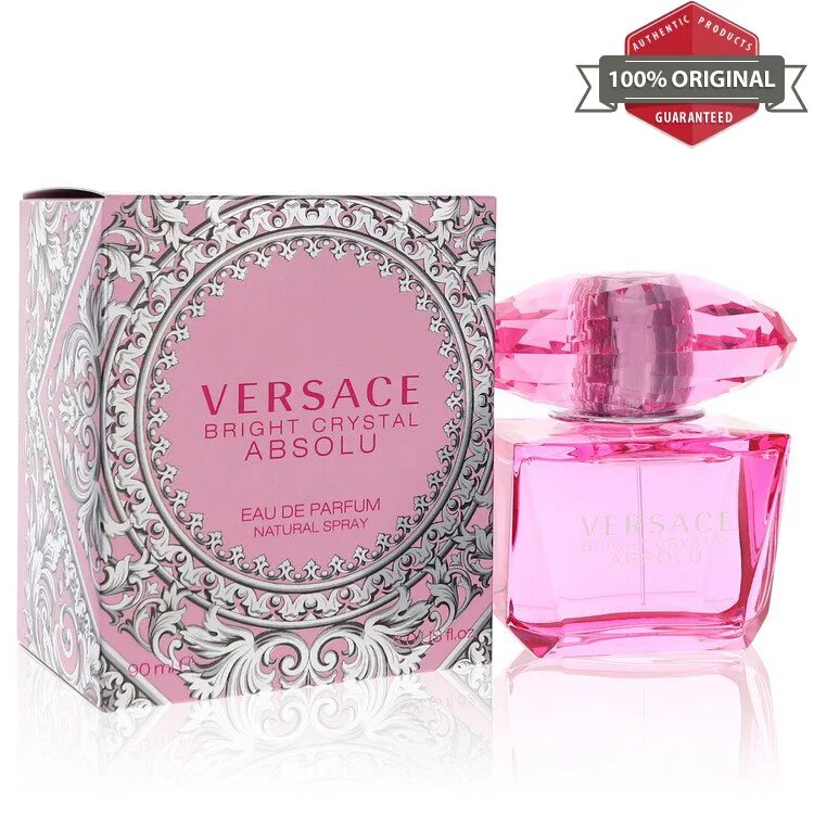 Туалетная вода версаче розовая. Versace Bright Crystal Absolu туалетная вода женская. Versace Bright Crystal 90ml. Парфюм Версаче женский розовый. Духи Версаче Кристалл розовые.