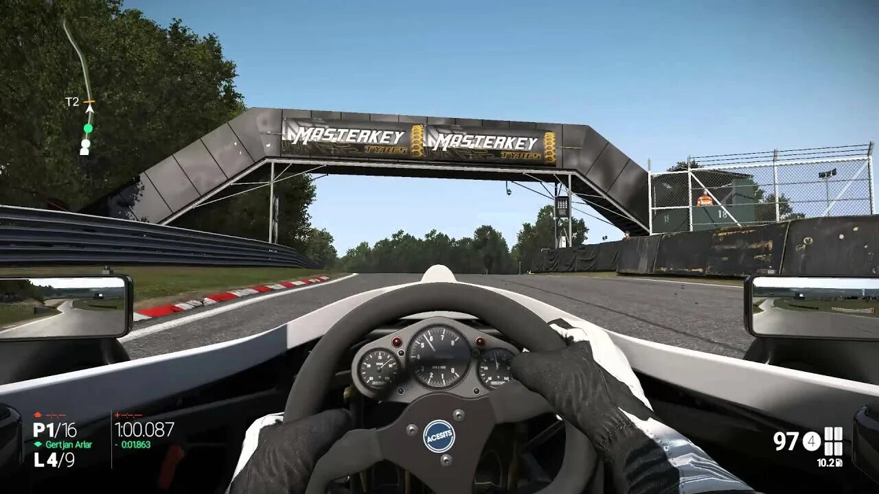 Project SIM Racing на ПК. Formula Rookie. Настройка фанатек 2,5 в Project cars 2. Hillside drive много денег