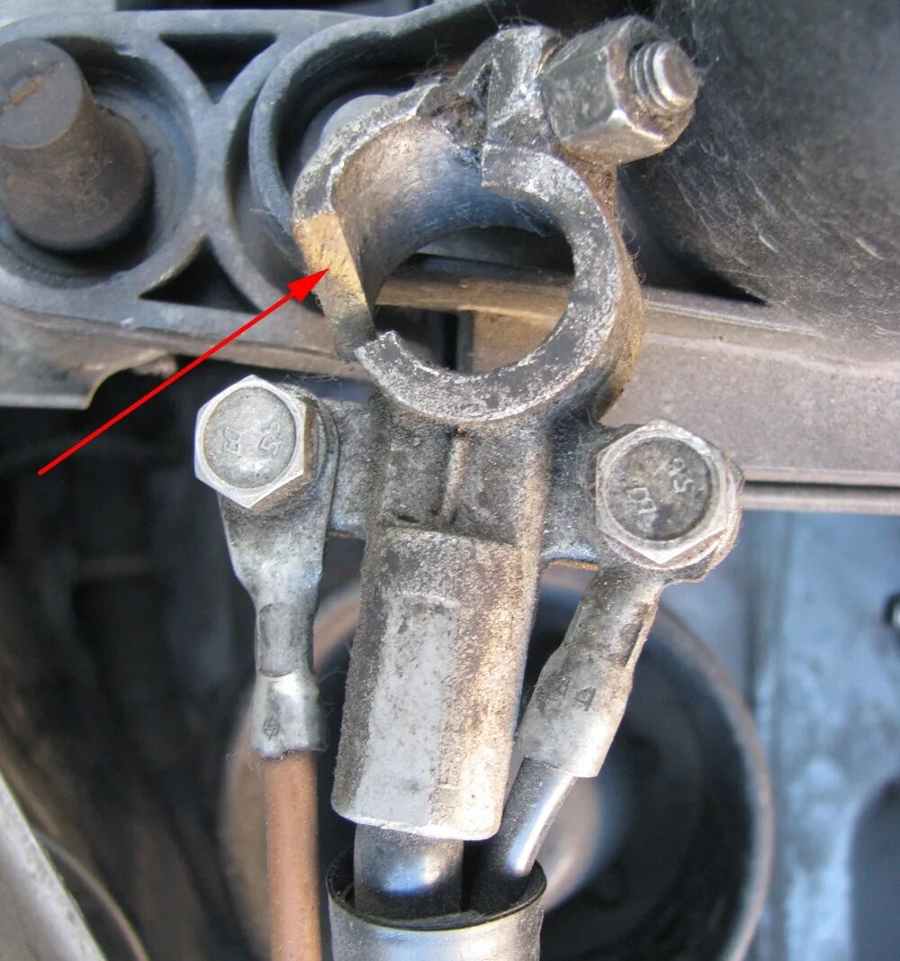 Аккумулятор, клеммы-цацки и провода по уму - Lada Калина Спорт, 1,4 л, 2008 года