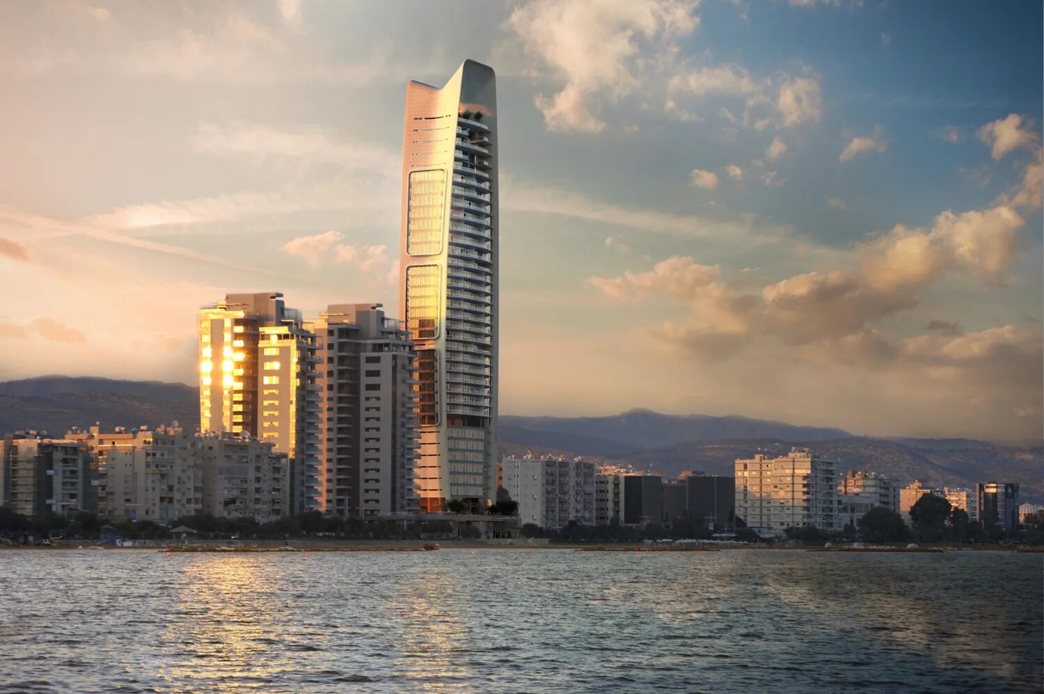 Башня one в лимассоле. Лимассол кипр небоскребы. кипр высотки. one tower limassol. лимассол высотки.