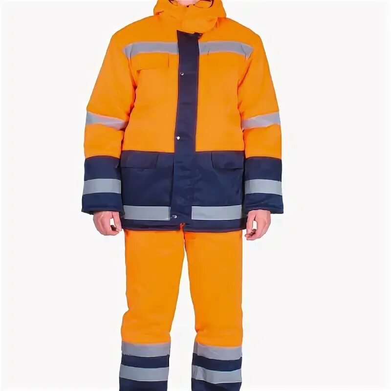 Тов спец. Костюм дорожник факел. купить спецодежда дорожника оранжевого цвета зимнюю.