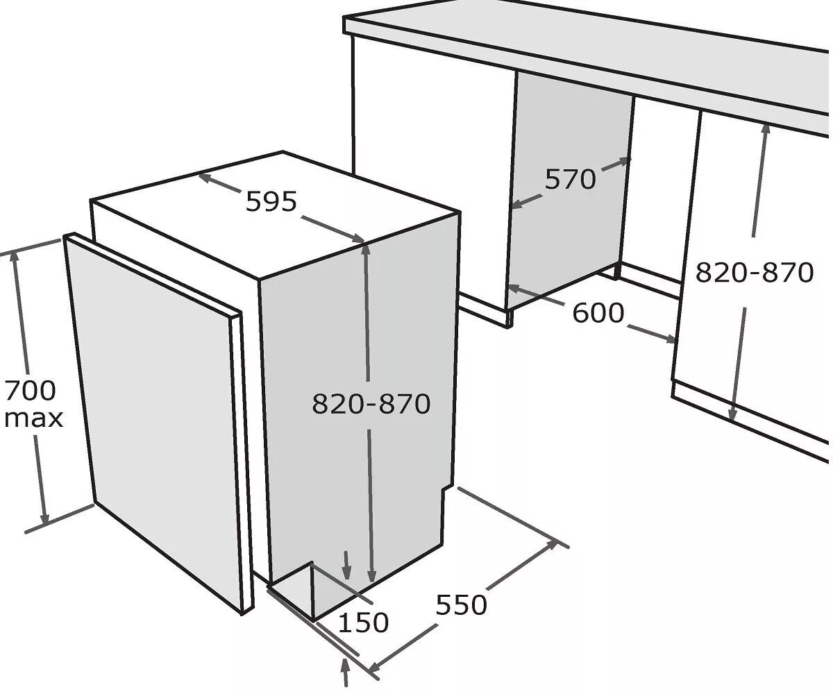 Размер посудомоечной машины 45 см для встраивания габариты. Посудомоечная машина 45 см встраиваемая схема встраивания. Габариты встраиваемой посудомоечной машины для кухни 45 см. Установочные Размеры посудомоечной машины 45 см встраиваемая.