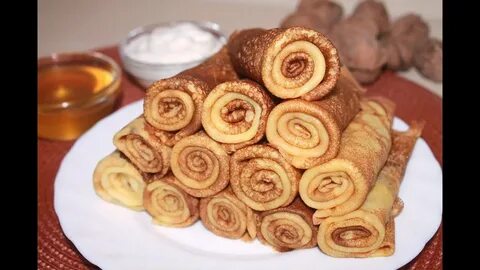 Блины на Молоке Медовые. Нежные Ароматные и очень Вкусные Блинчики. - YouTube