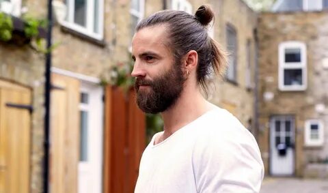 17 Man Bun and Beard Combos We’re Kinda Obsessed With Man Bun Beard, Underc...