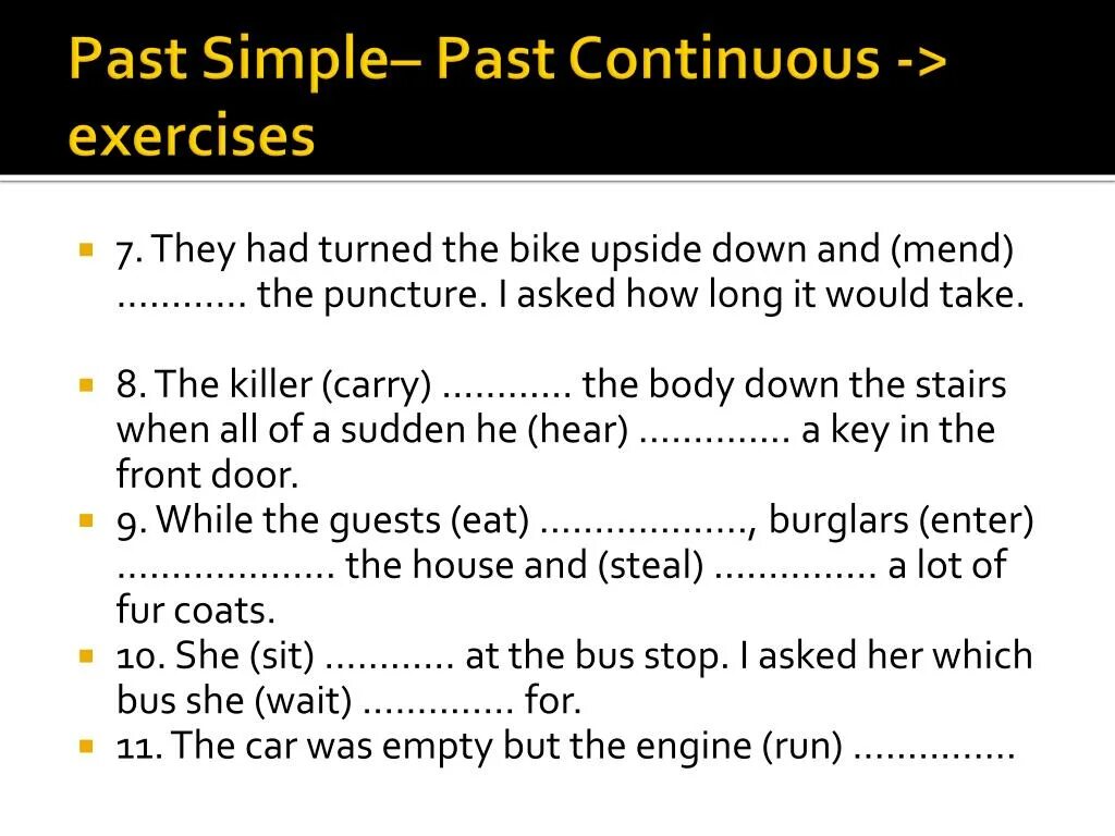 Паст симрл паст контьус. Past simple past Continuous. Past simple past Continuous упражнения. Паст континиус упражнения.