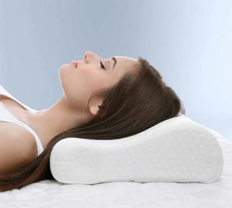 Ортопедическая подушка. Ортопедическая подушка для сна на боку. Волнообразная ортопедическая подушка. Правильная подушка для сна.