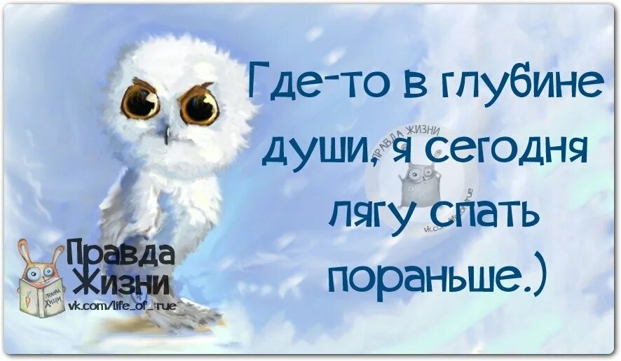 А чего тогда не спите