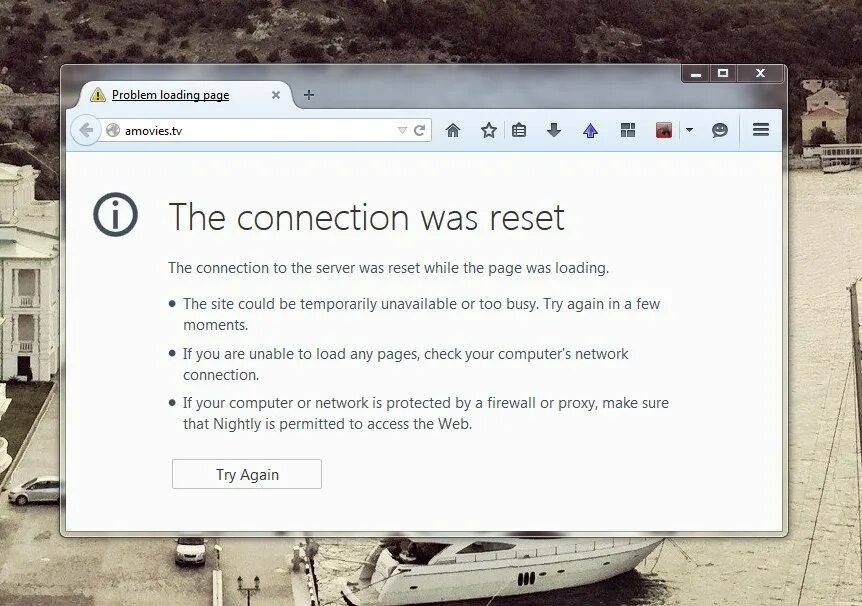 The connection was reset. Amovies. Амовес. Actually its amovies.