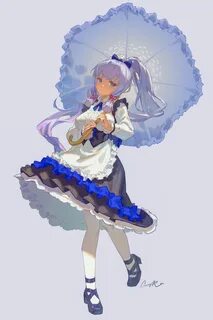 kamisato ayaka (genshin impact) drawn by rui(gsr1982) Danbooru.