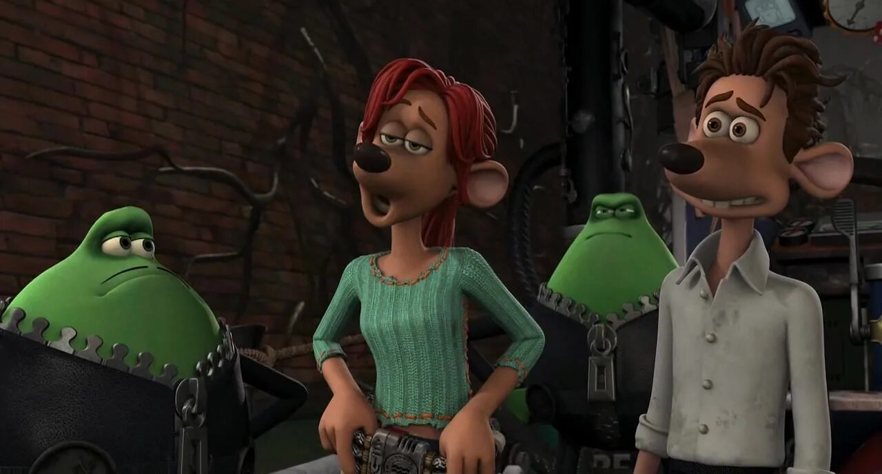 Flushed away. Смывайся Родди. Смывайся 2006 Родди.