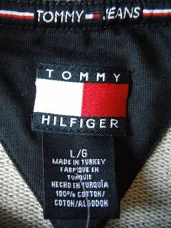 Tommy hilfiger бирка