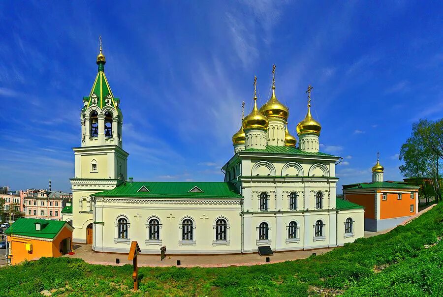 Церковь рождества иоанна предтечи на торгу. Александро-невский новоярмарочный собор нижний новгород. Храм на покровке нижний новгород. Рождественская церковь нижний новгород. Космодимиановская церковь нижний новгород.