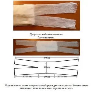 Марлевая повязка своими руками