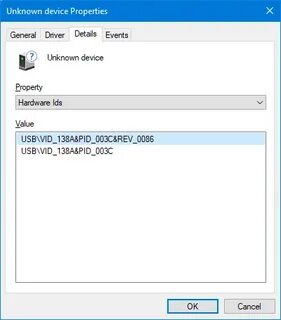 Usb vid 350b pid 9101 rev 0000