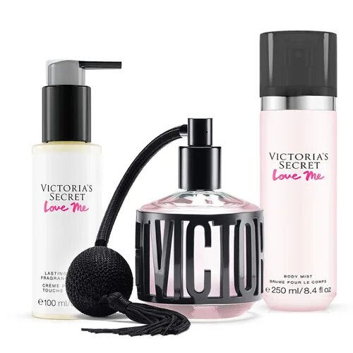 Victoria Secret Love me Парфюм. Духи Victoria's Secret с помпой.