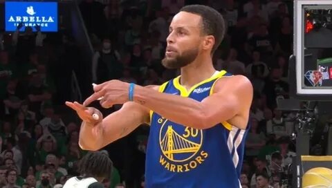 Video: Stephen Curry Points To Ring Finger As Warriors Seek To Close 