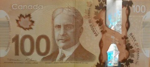 Canada $ 100 Dollars 2011. 